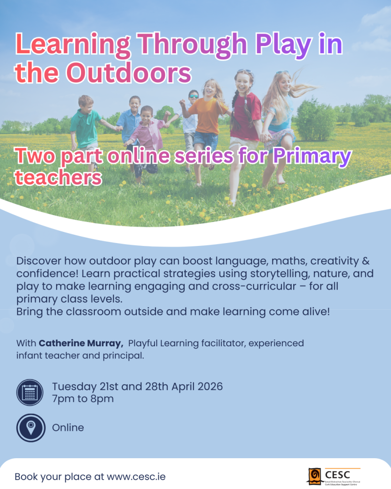 learning through play in the outdoors april 2026